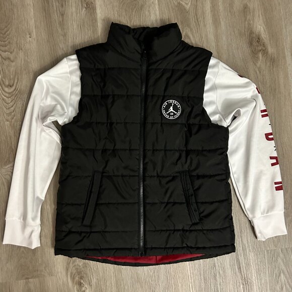 Jordan Full Zip Up Puffer Vest - Picture 5 of 6